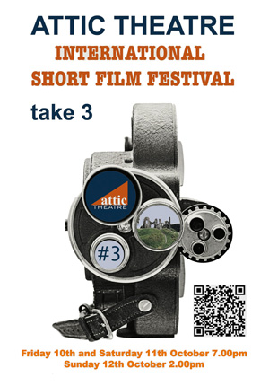 attic theatre film fest , newcastle Emlyn poster for event
